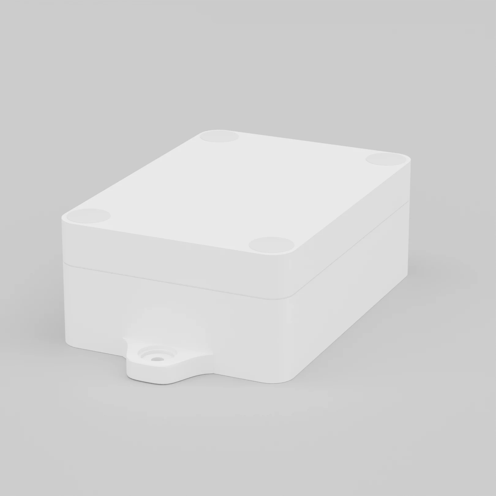 Industrial asset tracking beacon studio render