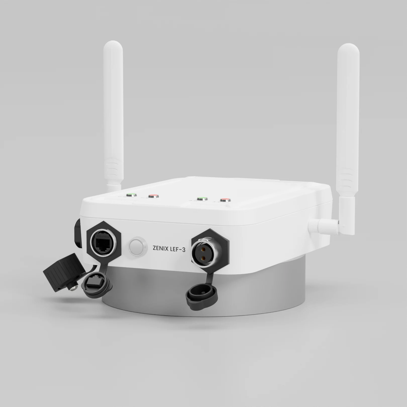 Industrial outdoor LTE gateway studio render
